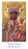 Totus Tuus / Our Lady of Czestochowa Prayer Card